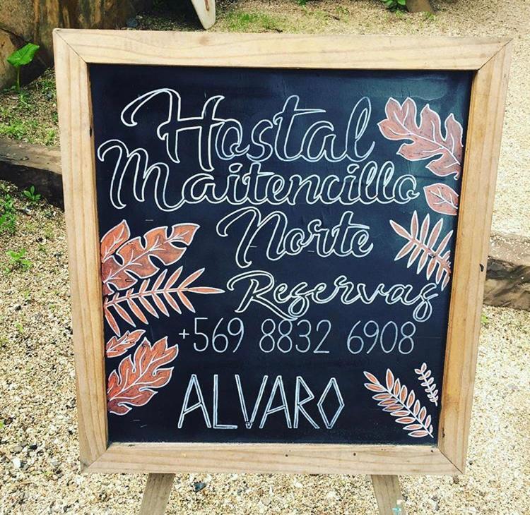 Hostal Maitencillo Norte Exterior foto